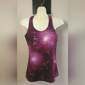 Roadrunner Sports Women's Racerback Multi-color Tank‎ size Large